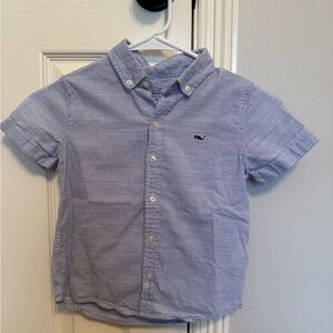 Vineyard Vines Little Boys' Light Blue Pinstripe Button-Down Shirt